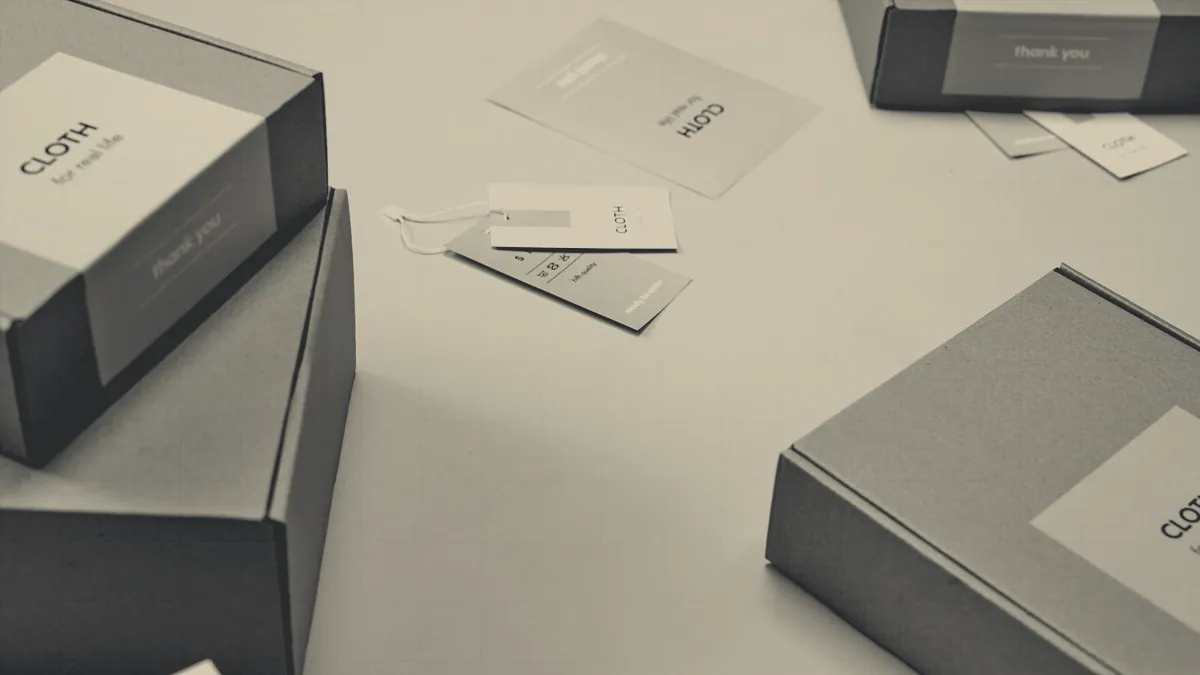 A boxed machine before it is opened.